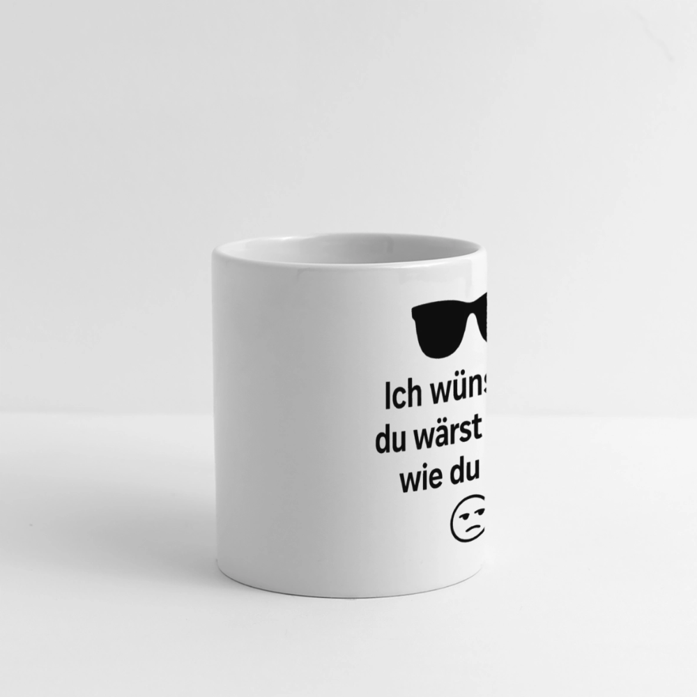 Keramiktasse - Uncool - Weiß