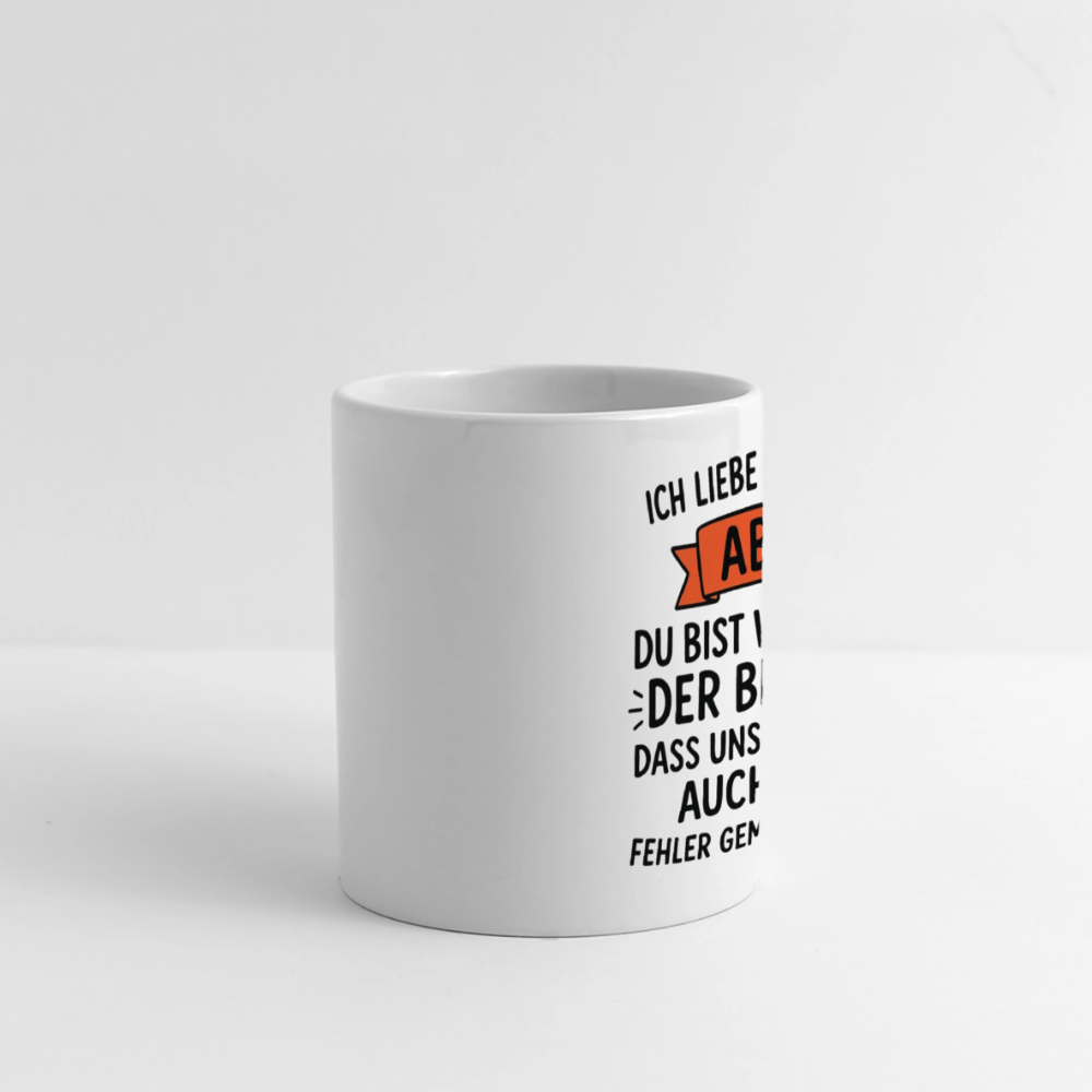 Keramiktasse - Geschwister-Fail - Weiß