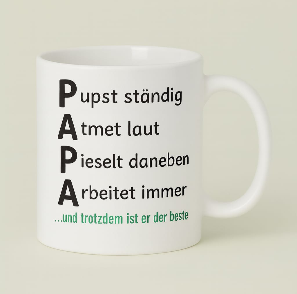 Papa pupst ständig